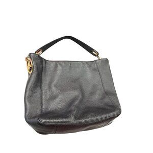 Michael Kors wms black fulton bedford leather hobo shoulder bag SKU 9905